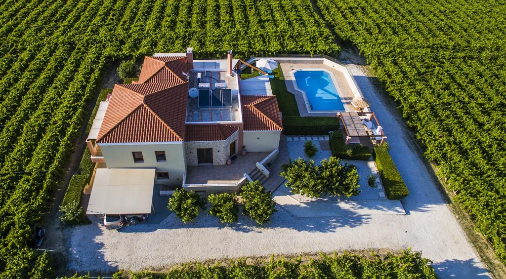 Cretan Vineyard Hill Villa Káto Kalészia Kültér fotó