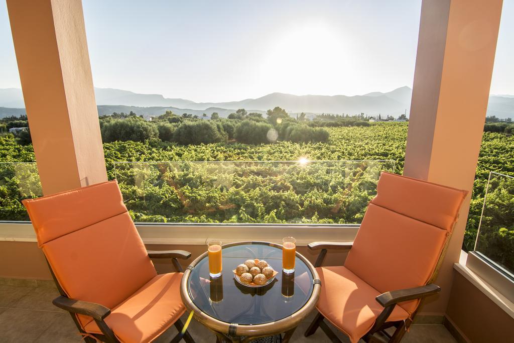 Cretan Vineyard Hill Villa Káto Kalészia Kültér fotó