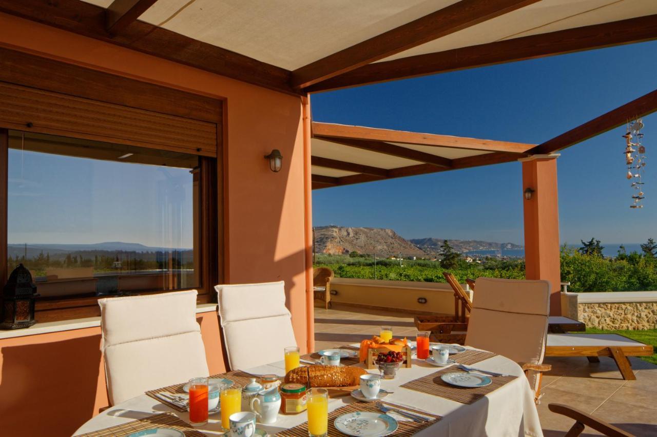 Cretan Vineyard Hill Villa Káto Kalészia Kültér fotó