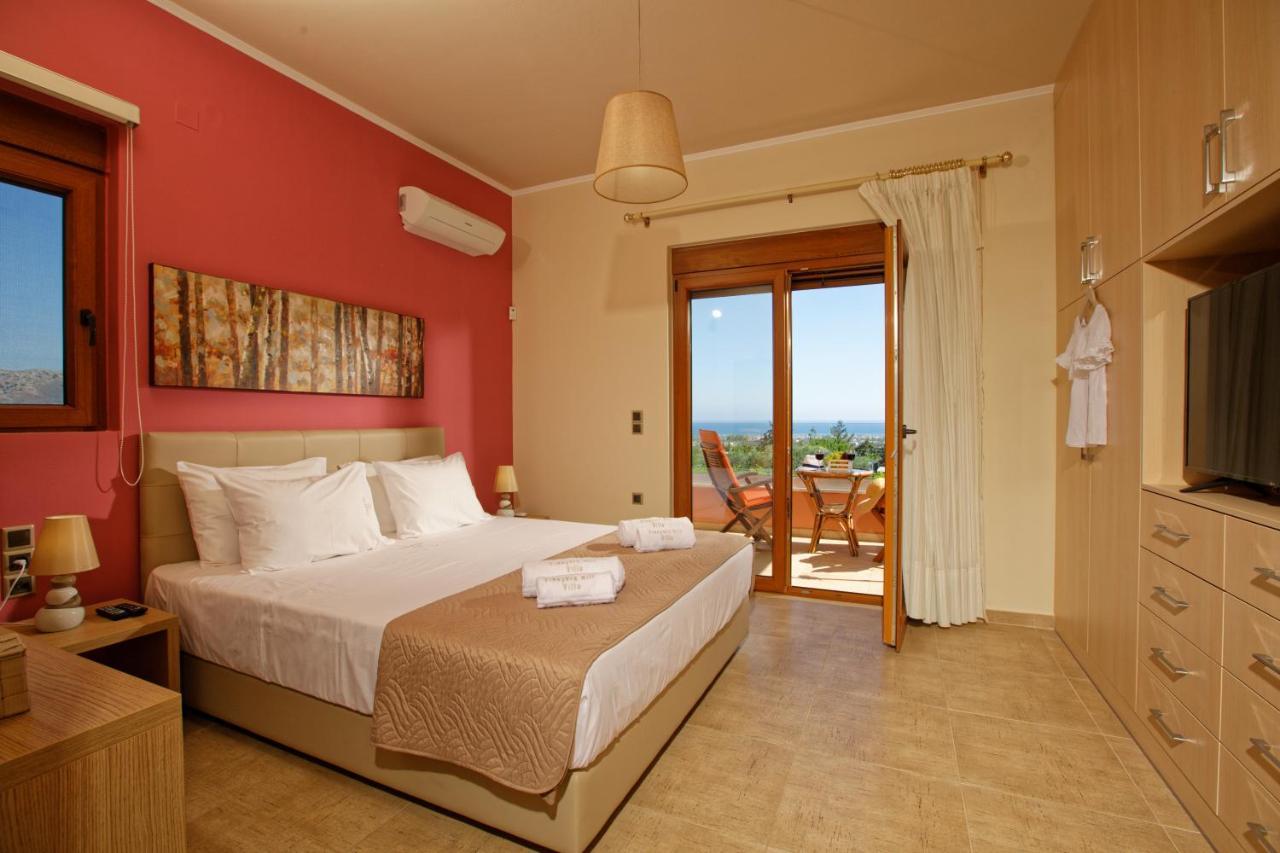 Cretan Vineyard Hill Villa Káto Kalészia Kültér fotó