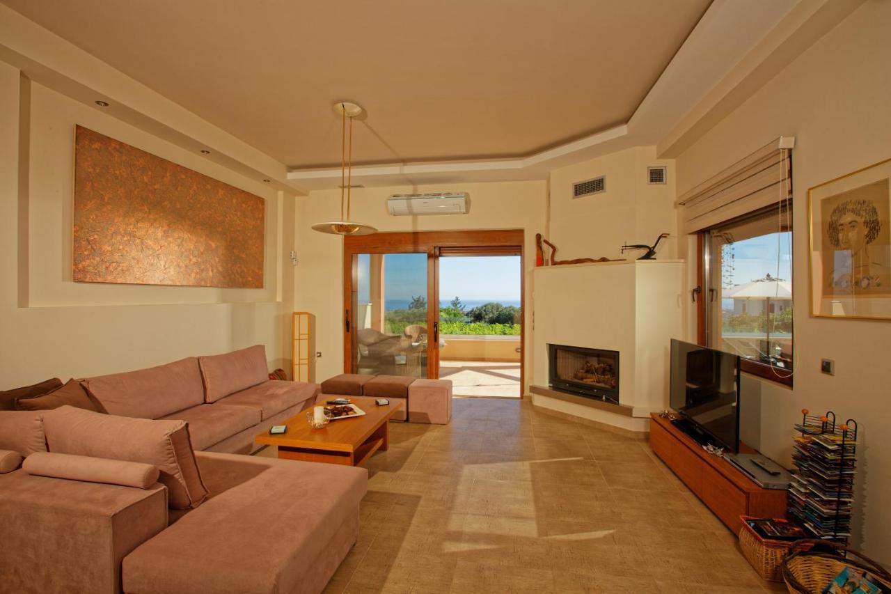Cretan Vineyard Hill Villa Káto Kalészia Kültér fotó